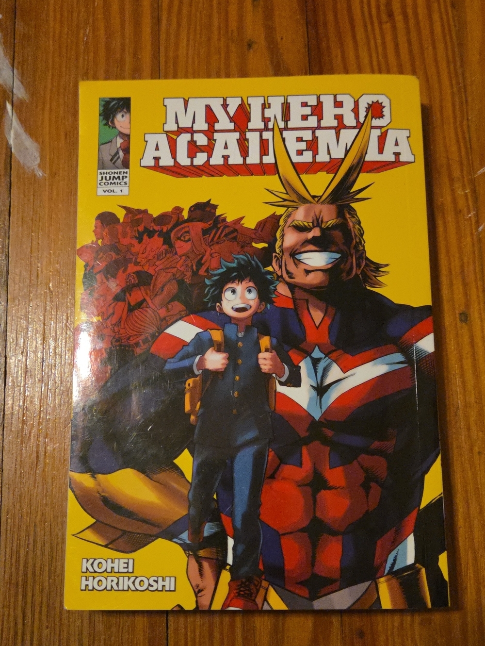 My Hero Acidamia Manga Vol. 1